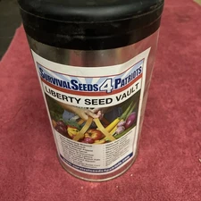 Liberty Seed Vault Survival Seeds 4 Patriots 22 Varieties