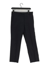 DKNY Herren Anzughose W 30 in schwarz 100% andere gerade Anzughose
