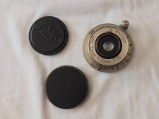 Leica Leitz Nickel Elmar 35mm 3.5cm f3.5 SM LTM Lens S : 297xxx w/Caps