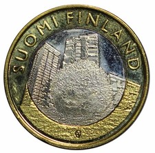 2015 FINLANDIA 5 Euro - Tiere Provinz Uusimaa Igel MF136073