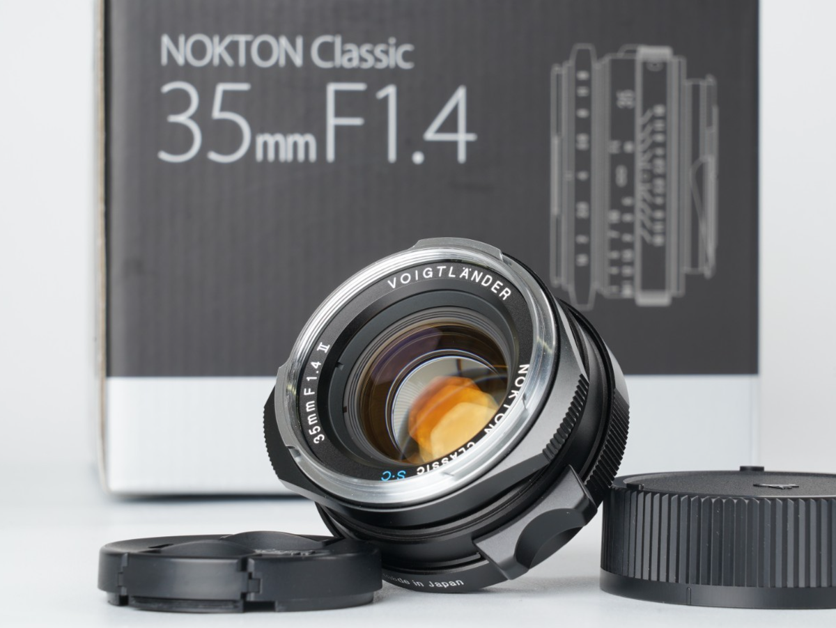 Near Mint] Voigtlander NOKTON classic 35mm f1.4 II SC VM Lens 