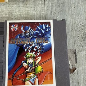 Vintage 1989 Nintendo NES ARKISTA'S RING GAME BOX No Manual Good Condition