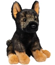 Chief 15" German Shepherd GSD Dog Douglas Cuddle Plush Stuffed Animal Pup