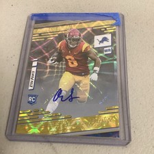 2021 Panini Prestige Xtra Points Rookie Auto Amon-Ra St. Brown Lions #234