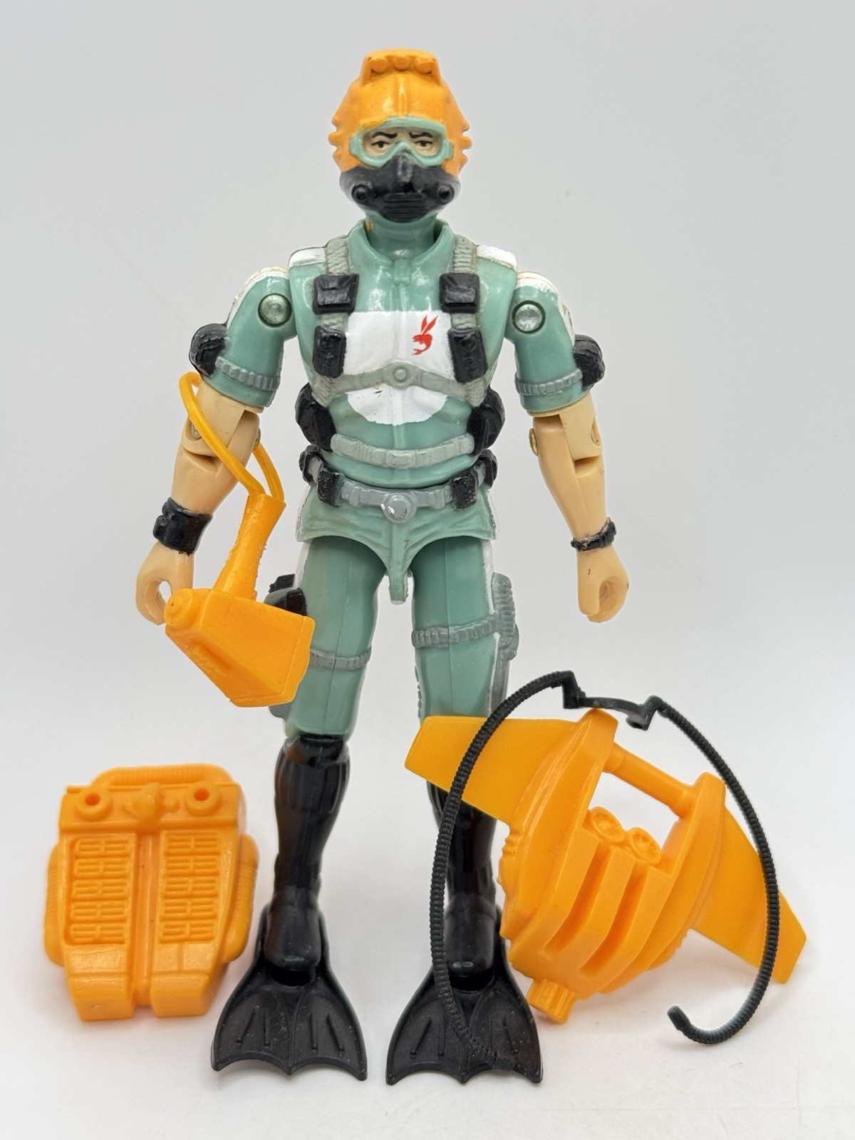 GI Joe 1986 Wet-Suit 100% Complete Vintage Hasbro Action Figure