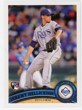 2011 Topps - Jeremy Hellickson #165 (RC) Rays
