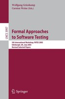 Wolfgang Grieskamp (U. A.) | Formal Approaches To Software Testing | Taschenbuch