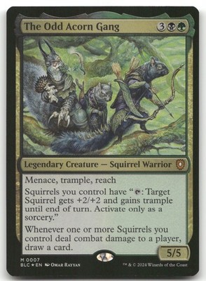 The Odd Acorn Gang #7 (Foil) (NM) Bloomburrow BLC Magic MTG