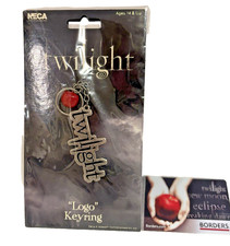 NEW Twilight Logo Keyring Keychain Apple Licensed NECA Summit RARE 2009 BONUS 