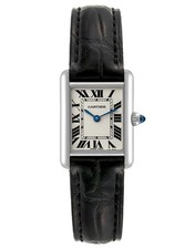 Cartier Tank Louis 22x29mm W1541056 18K White Gold Women's Watch