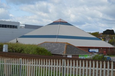 Foto 6x4 Leisure Centre, Glynde Gap Pebsham c2017
