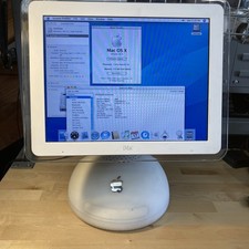 Apple iMac PowerPC G4 1000 MHz 2002 M6498 256MB 60GB HDD OS 10.4