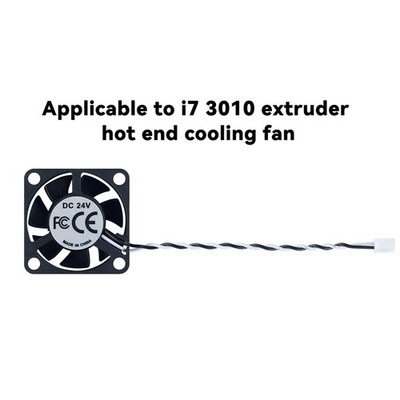 3D Printer 24V Extruder Hot End Cooling Fan 3010 Dual Ball Bearing For SPARKX I7