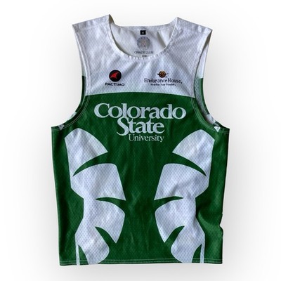 Pactimo Triathlon Jersey Men s Medium CSU Colorado State University Fort Collins