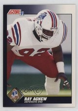 1991 Score Ray Agnew #539 11bv