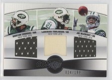 2010 Prime 3rd Quarter Combo Relics Braylon Edwards LaDainian Tomlinson HOF 0vf5