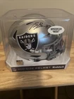 Brock Bowers Autographed Las Vegas Raiders MIDI Speed Flex Helmet Beckett COA
