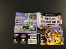 super smash bros melee gamecube artwork Insert Only