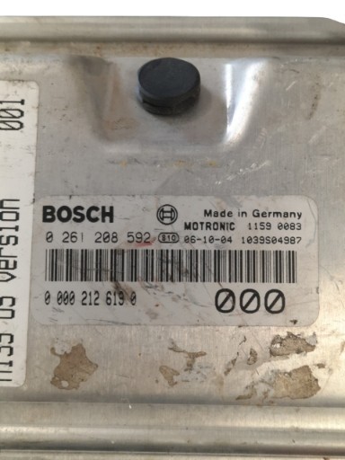 Maserati Quattroporte 2005-2007 Electronic control unit P/N 0261208592