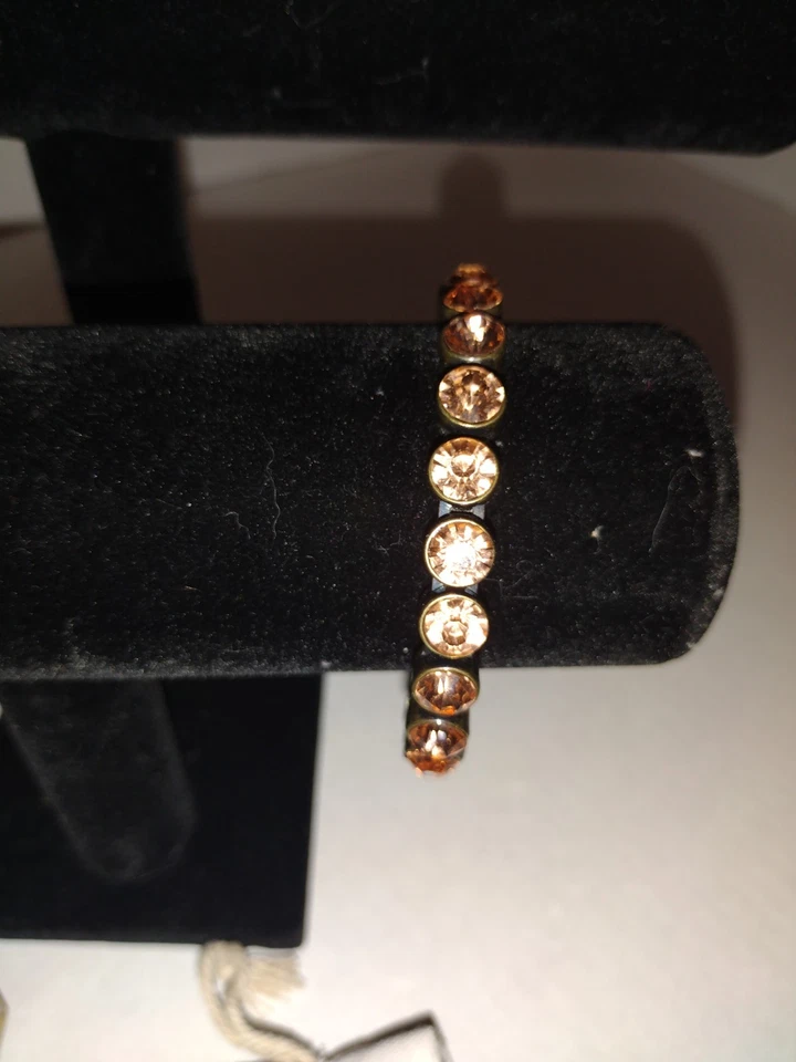 Pulsera Magnética PLUNDER KAYSON PB248 Con Piedras Ámbar 7" Foto 2 de 4