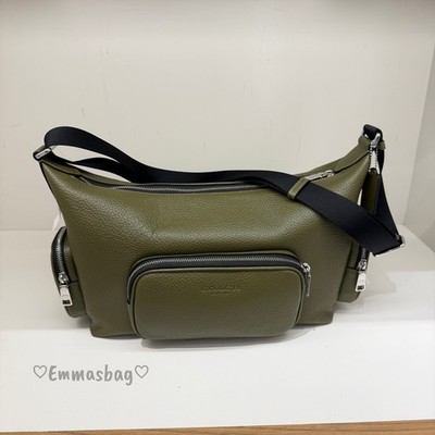 NWT Coach Finn Crossbody Bag With Pockets CCG15 pebbled leather
