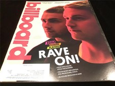 Billboard Magazine July 5, 2014 Disclousure, Steve Aoki, Josephine de la Baume