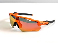 Oakley Radar EV Patn Sunglasses Orange Frame Red Prizm Lenses OO9208