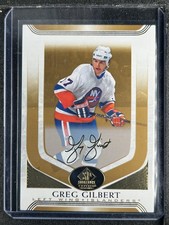 Gilbert, Greg - 2020-21 SP Signature Edition Legends - Gold Signature