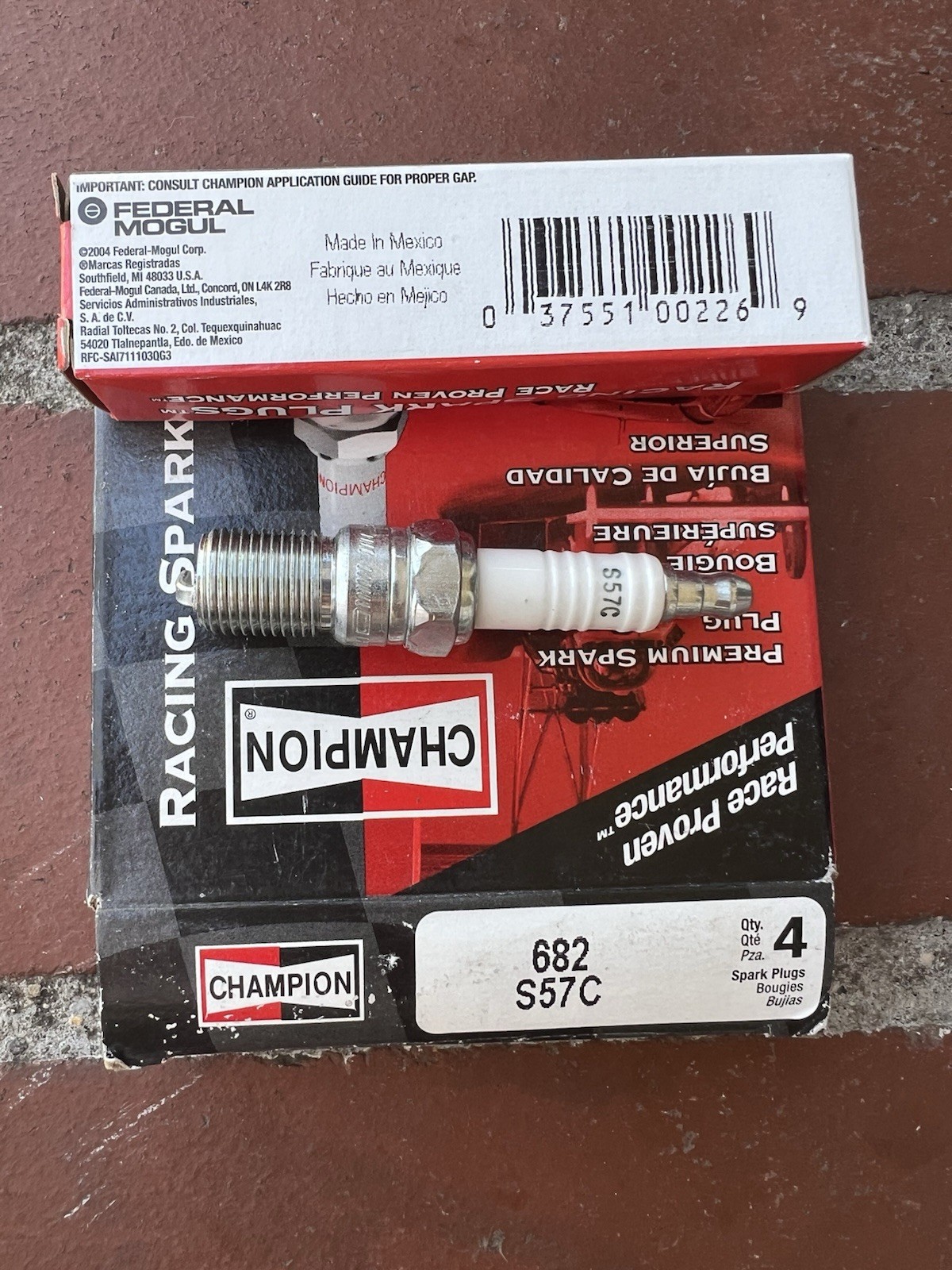 Champion Spark Plugs 682 S57c