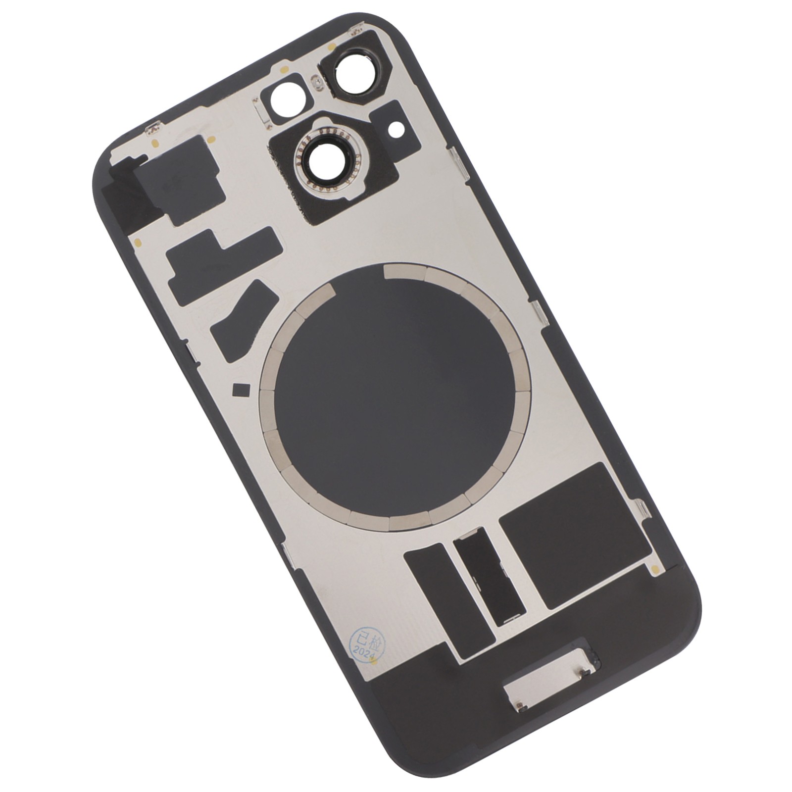 Vitre arriere iPhone 15 Beige en verre trempe haute resistance