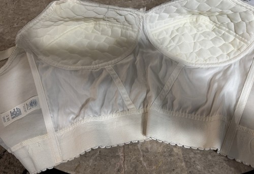 VINTAGE BESTFORM BESTICKTER LONGLINE-BH! GR 38 C - Bild 6 von 6