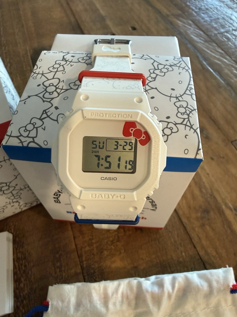 Casio Baby-G x Hello Kitty 50th Anniversary Watch – New | eBay display picture 3