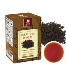 Puerh Tea Loose Leaf, Ripe Pu'Erh Tea, Aged Black Tea Puerh, 8 Ounce (Pack of 1)