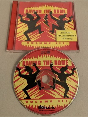 CD Raving the Dome Vol. 3 - 18 Tracks - 1994 - Rave Junkies und Pablo Esquire