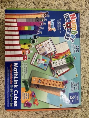 hand2mind MathLink Cubes Numberblocks 11-20 Activity Set