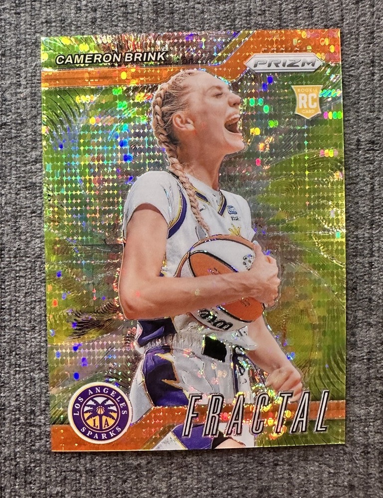 2024 Panini Prizm WNBA Cameron Brink Rookie Fractal Pulsar 72/75