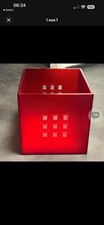 IKEA Lekman Box rot Regaleinsatz / Kiste für Kallax und Expedit Regale