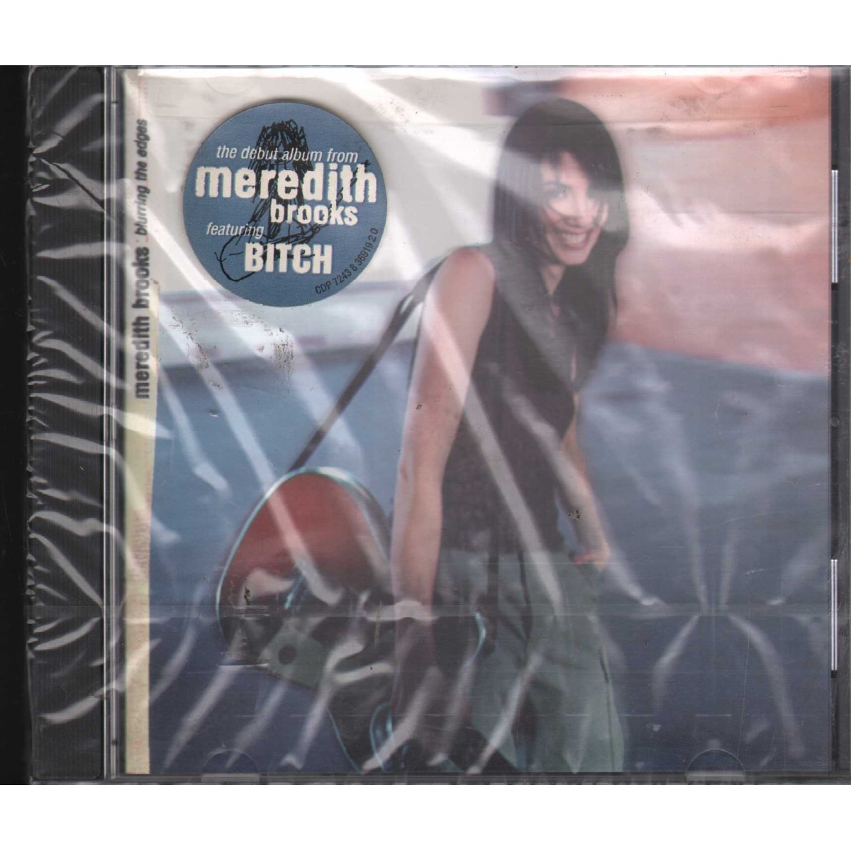 Meredith Brooks CD Blurring The Edges Capitol Records – 724383691920 Sealed