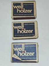 3 Päckchen Welthölzer Nr. 103, Streichhölzer, Zündhölzer, Welt-Hölzer