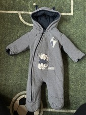Disney George Baby Boys 3-6 Months Winnie the Pooh Pramsuit Snowsuit