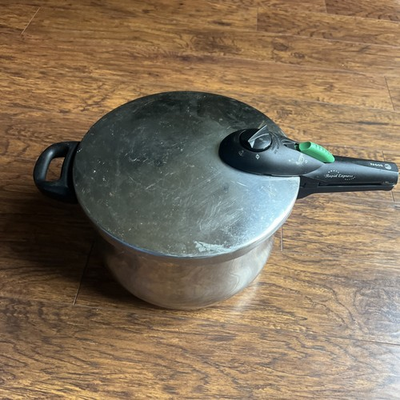 #ad Fagor Plaksteel 8L Gas Electric Vitro Induction Pressure Cooker NO GASKET $30.00