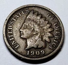 1909 Indian Head Cent