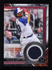 2022 Museum Collection Meaningful Materials Relics 47/50 Ronald Acuna Jr 00d2