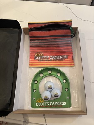 Rare Limited Sold Out Scotty Cameron Serape Putting Cup Full Kit W/bag and Balls