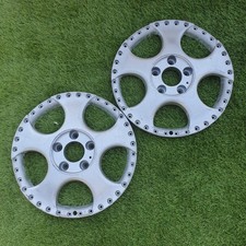 Work Bersaglio 17" 3 piece alloy faces 36H - 5x114.3 - Nissan, Toyota, Deep Dish