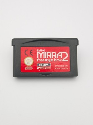 Dave Mirra Freestyle BMX 2 Nintendo Game Boy Advance 2001 Sports Einzelspieler