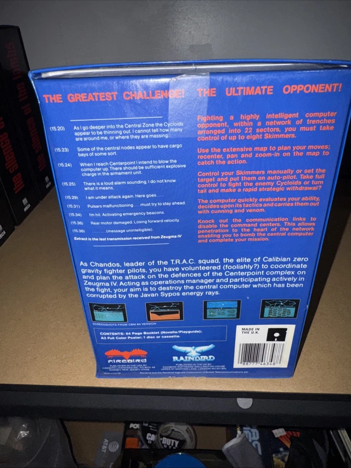 COMMODORE 64/128 TRACKER By Rainbard CIB Poster Too - Image 3 of 4