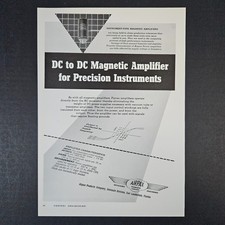 1958 Airpax Products Magnetic Amplifiers Vintage Print Ad Seminole Ft Lauderdale