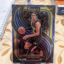 2024-25 Panini Select - Premier Level Cody Williams #172 Blue (RC)