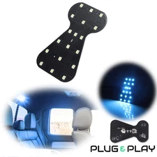 Overhead Roof Dome Map Light Panel Ice Blue for 1999-07 Ford F-Series Super Duty